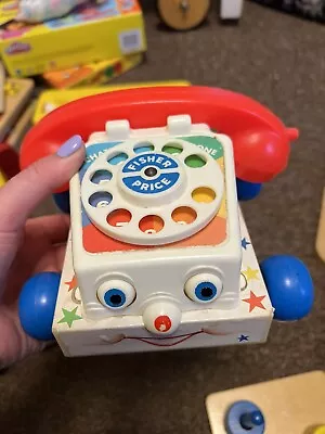 Buy Fisher Price Chatter Telephone Vintage • 5£