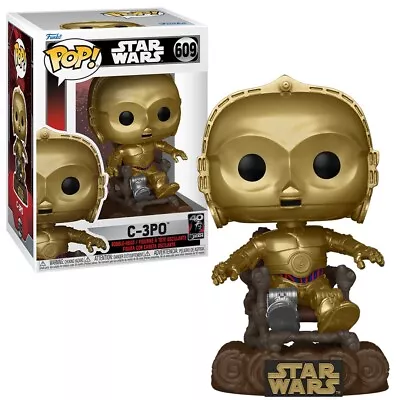 Buy Funko POP! Star Wars C-3PO Return Of The Jedi #609 Vinyl Figure New • 13.59£