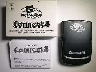 Buy Connect Four 4 Hasbro Electronic Handheld Bon Voyage Travel Skill Game • 8£