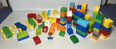Buy Lego Duplo 1kg+ Bundle - 3 Cars, Figure, Road Sign As Seen • 12.99£