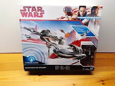 Buy Star Wars Resistance Ski Speeder Vehicle And Poe Dameron Figure - Sealed • 5£