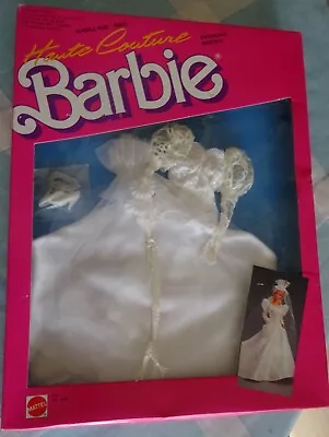 Buy 1987 Barbie Clothing - Haute Couture Fashions Wedding Dress Rare NRFB • 123.33£