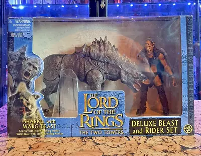 Buy Toy Biz-The Lord Of The Rings - The Two Towers: Sharku With Warg • 4.20£