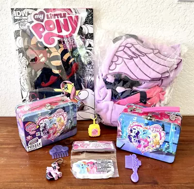 Buy My Little Pony LOT TWILIGHT SPARKLE Sweatshirt Lunchbox Puzzles IDW Comic Eraser • 30.85£