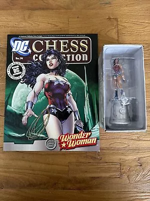 Buy Eaglemoss DC Chess Collection Wonder Woman With Magazine #34 • 8.99£