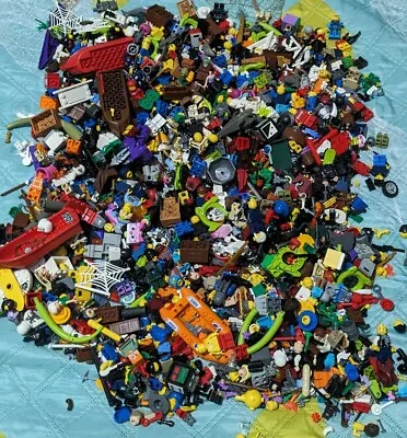 Buy Lego HUGE MINIFIGURES BUNDLE 100s 2KG+ Massive Amount Genuine !!! • 199.99£