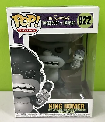 Buy ⭐️ KING HOMER 822 The Simpsons ⭐️ Funko Pop Figure ⭐️ BRAND NEW ⭐️ • 51£