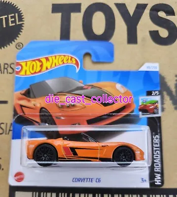 Buy HOT WHEELS 2024 C Case CORVETTE C6 Roadster Gm Boxed Shipping Combined Postage • 2.95£