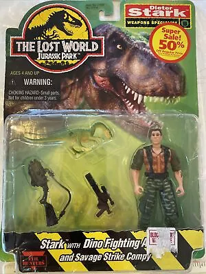 Buy AE792 Kenner Jurassic Park Lost World Dieter Stark Figure Play Set MOSC • 35£
