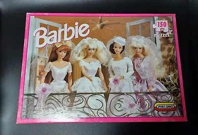Buy Spears Games Barbie Wedding Bride 150 Piece Jigsaw Puzzle, Vintage, 1996 Mattel • 6£