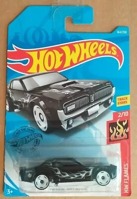 Buy Hot Wheels 2018 '68 Mercury Cougar , Black, Long Card . • 3.99£
