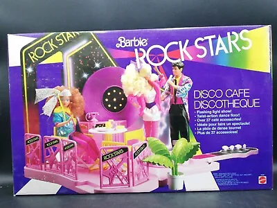 Buy Barbie Rock Star Disco-cafe' Coffee' Disco Mattel Rockers • 84.79£