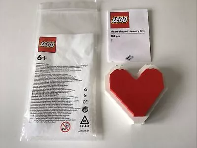 Buy Rare LEGO Store Exclusive, 6410992 Heart Shaped Jewelry Box 100% Complete • 14.95£