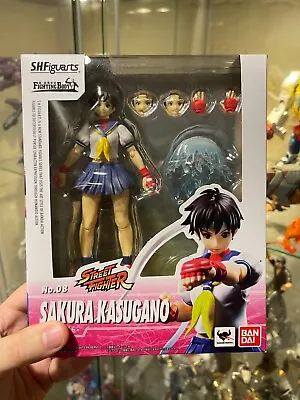 Buy Bandai S.H.Figuarts Street Fighter V Sakura Kasugano Action Figure • 89.99£