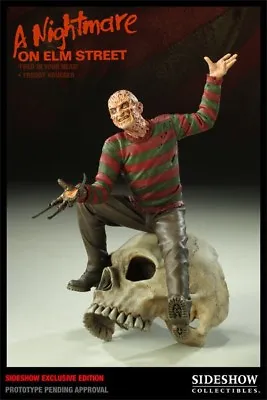 Buy Rare Sideshow FREDDY KREUGER THE NIGHTMARE EXCLUSIVE MODEL 2000361 NEW • 1,367.40£