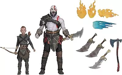 Buy NECA GOD OF WAR -  Ultimate Kratos & Atreus  Action Figure 2 Pack Set • 89.99£