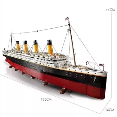 Buy Titanic Blocks Vehicle LEGO Interchangeable 9090 Piece • 277.47£