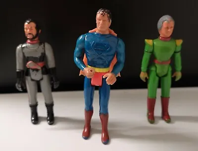 Buy Mego Pocket Super Heroes D C Comics 1979 X 3 Superman, General Zod & Jor-El • 55£