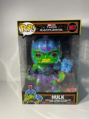 Buy Funko Pop! Marvel Thor Ragnarok Gladiator Hulk Blacklight Target 10  Inch #907 • 23.99£