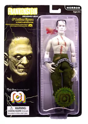 Buy Frankenstein Wave 6 8  Action Figure By Mego SEALED 05FME201 • 20.21£