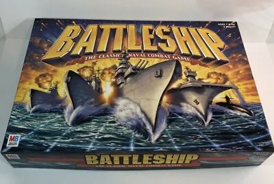 Buy 2002 Battleship The Classic Naval Combat Game Electronic Complete Milton Bradley • 8.64£