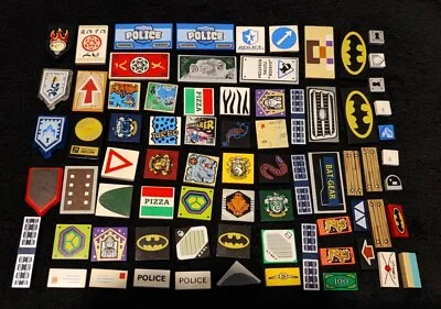Buy LEGO Printed Batman Star Wars City Harry Potter Map Police Bricks Pieces Bundle • 15.99£