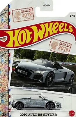 Buy Hot Wheels 2019 Audi R8 Spyder Silver World Class Racers Free Boxed Shipping  • 11.99£