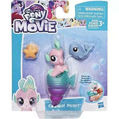 Buy My Little Pony Movie - Pink Seapony Crystal Pearl New Figures For Kids Childrens • 6.99£