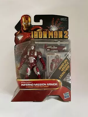 Buy Hasbro Iron Man 2 Concept Series Iron Man Inferno Mission Armor 3.75” Figure • 4.99£