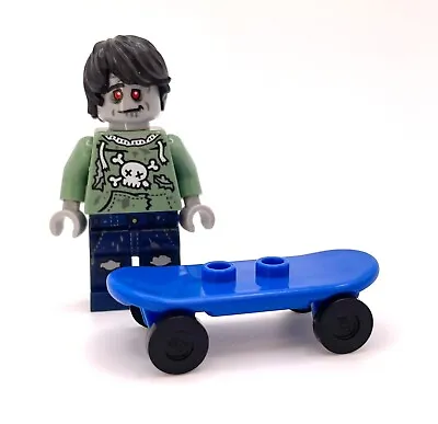 Buy LEGO Minifigures - Zombie Skateboarder - Col227 - Exclusive, Collectible • 4.99£