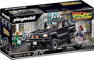 Buy Playmobil Back To The Future Marty's Pick Up Truck Set 35 Pieces 4+ 70633 • 29.95£