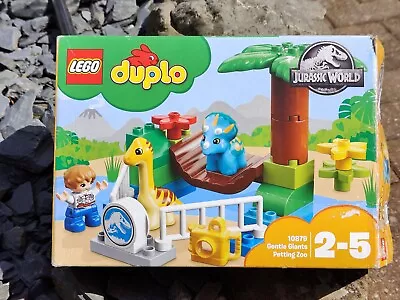 Buy Lego Duplo Gentle Giants Petting Zoo Jurassic Park Set 10879 Used Complete • 10£