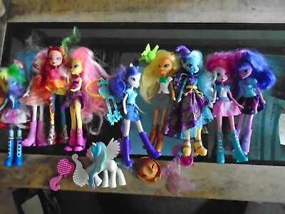 Buy My Little Pony Equestria Dolls Girls Bundle In Good Condition With Accessories • 25£