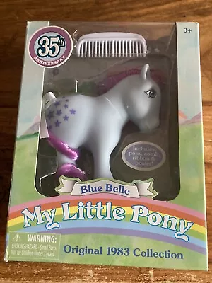 Buy My Little Pony 35th Anniversary - Original 1983 Collection 'Blue Belle'. • 19.99£