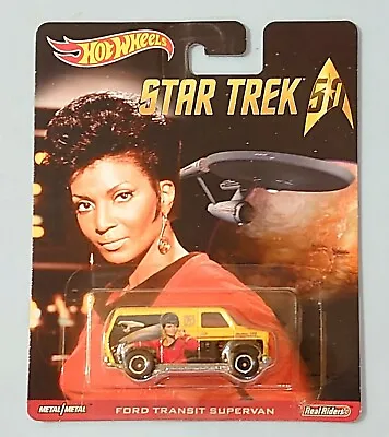 Buy Hot Wheels Ford Transit Supervan. Star Trek 50th Anniversary.  • 10.99£
