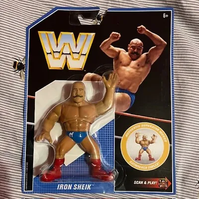 Buy Bnib Wwe Mattel Retro Series 8 The Iron Sheik Wrestling Action Figure Wwf Hasbro • 16.62£