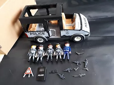 Buy Playmobil 6043 Police Van Non Complete See Photos And Details • 9.95£