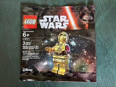 Buy Lego Star Wars C-3po Red Arm 5002948 Polybag New & Sealed Genuine Rare • 9.99£