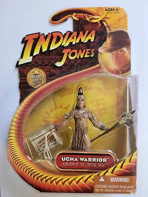 Buy Indiana Jones Crystal Skull Ugha Warrior 3.75  Action Figure 2008 MOC • 8.99£