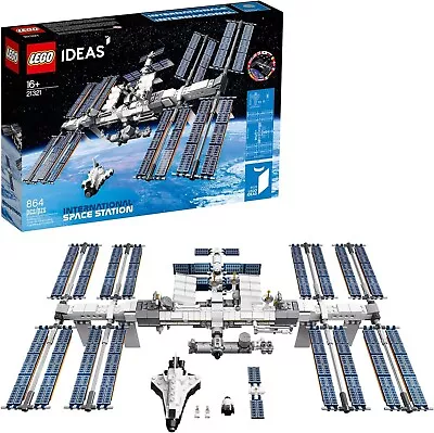 Buy LEGO IDEAS #21321 International Space Station With Shuttle & Micro Astronauts • 89.97£