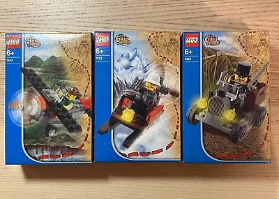 Buy Lego Sets Orient Expedition 7422 7423 7424 Adventurers - New Without Box (0311) • 68£