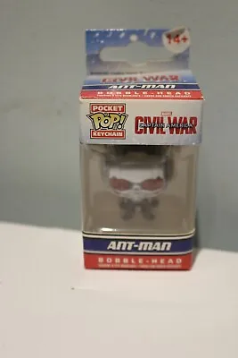 Buy Ant-Man Pocket – Funko Pop Keychain Bobble Head Captain America Marvel Civil War • 5£