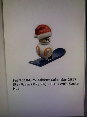 Buy Lego Star Wars Figure SW0874 SW874 BB-8 With Santa Hat  (75184) • 4.99£