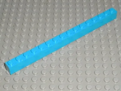 Buy LEGO Dark Azure Brick 1x16 Ref 2465 / Set 60271 31077 11009 31096 • 4.10£
