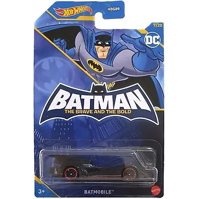 Buy Hot Wheels DC Comics Batman Brave And The Bold 7/20 - Batman Batmobile Vehicle • 9.49£