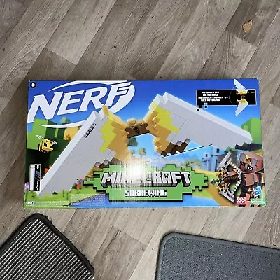 Buy Nerf Minecraft Sabrewing Motorized Toy Bow Dart Blaster, 8 Elite Darts With C... • 19.99£