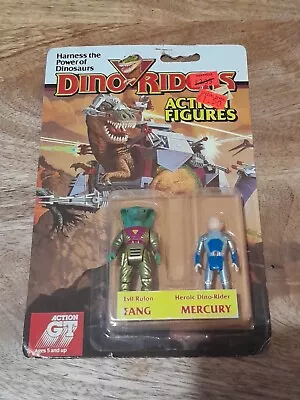 Buy 1987 TYCO Dino-Riders FANG & MERCURY 2-Pack MOC Carded Vintage Figures  • 75£