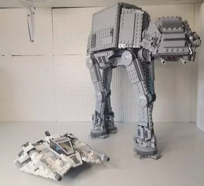 Buy Lego Star Wars At-At Walker & Snowspeeder (75054 & 75259) Builds Only • 79.99£