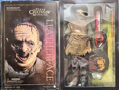 Buy Sideshow Collectibles The Texas Chainsaw Massacre Leatherface 12  Figure Boxed • 225£