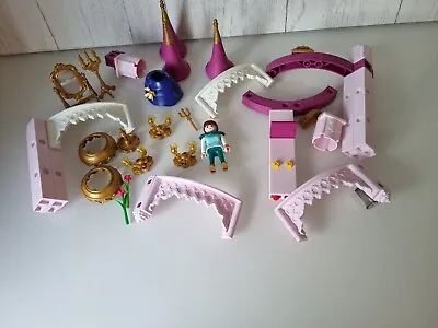 Buy Playmobil Princess Castle Spares Bundle Pink White Lights  • 12£